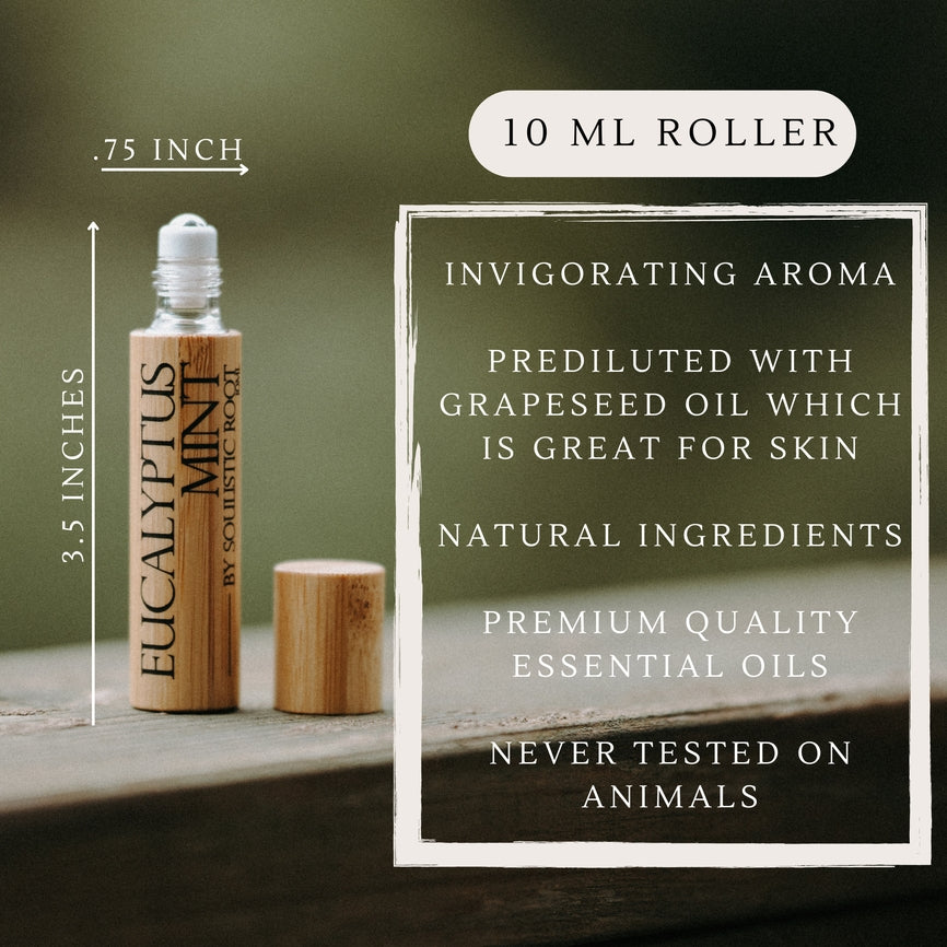 Eucalyptus Mint Roller | Natural Essential Oil Roller